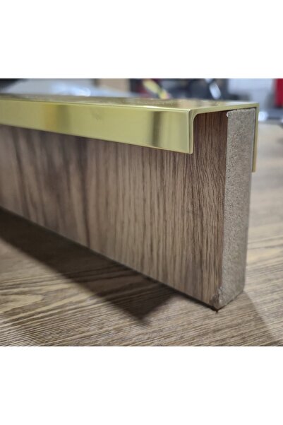 Star Ray 250 Mm Gold Mobilya Kulpu Entegre Kulp Vidalı Kulp Kapak Kulp Çekmece Kulp
