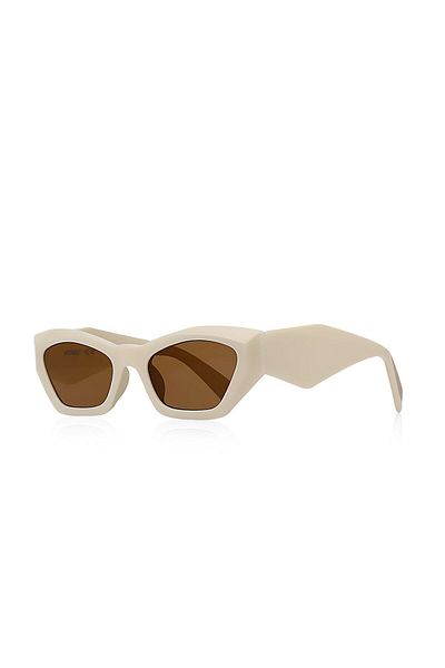 Kinary New Trend Vintage Sunglasses Cream 1040
