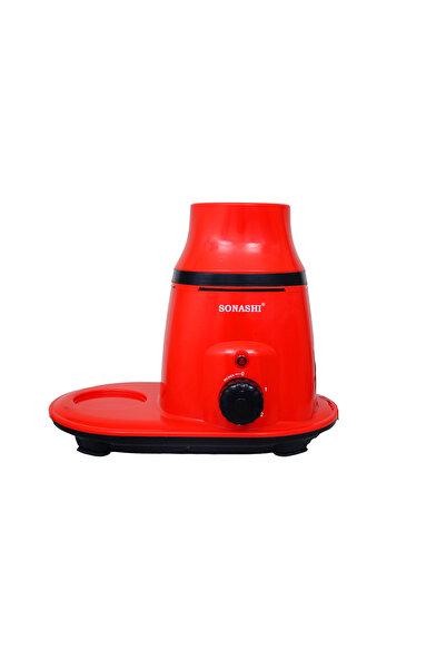 sonashi 3-in-1 Mixer Grinder with Copper Motor - 3 Speed, 750 W SB-193 Red