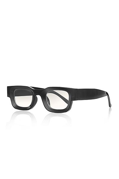 Kinary Sunglasses Black Clear Lens Glass 2036
