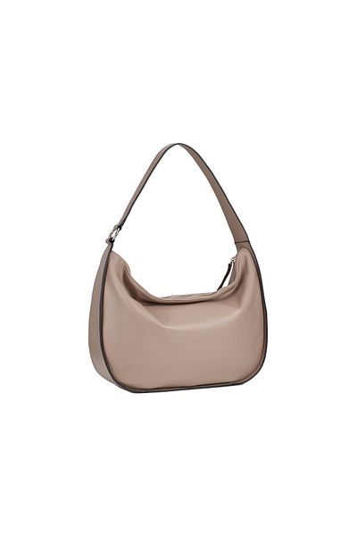 Seidenfelt Handtasche Für Erwachsene In Taupe