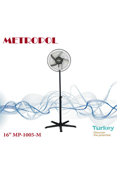 METROPOL MP-1005-M 16" Ayaklı Vantilatör