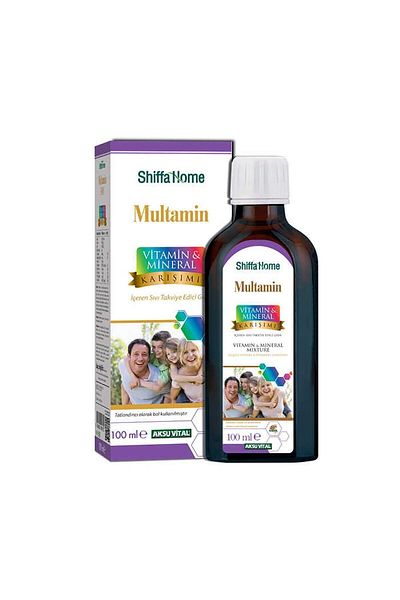 Shiffa Home Aksu Vital 100 Ml Syrup - Vitamin and Mineral Mix