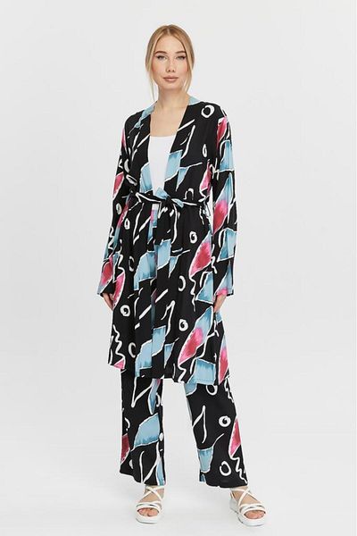 Jamila Kimono pentru damă - Set dublu colorat