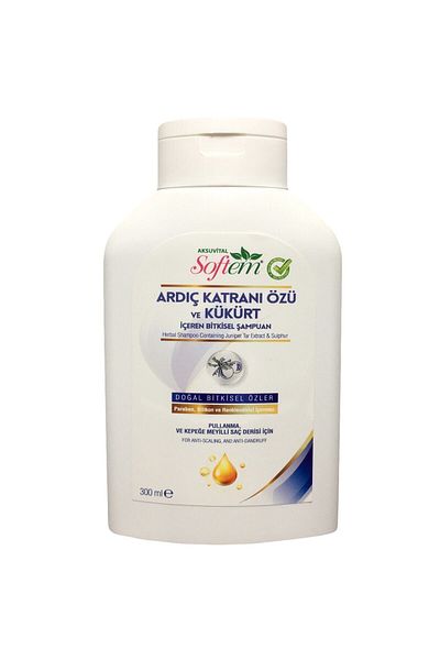 Softem Herbal Shampoo - Juniper Tar Extract and Sulfur 300 Ml
