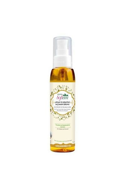 Softem 125ml Argan and Keratin Hair Care Serum -8690088015526198