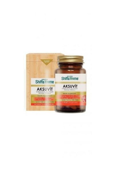 Shiffa Home Aksuvit Tablet - 750 Mg, 80 Capsules, 2 Pieces