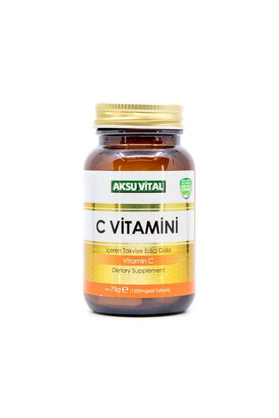 Shiffa Home Aksu Vital Vitamin C - 60 Capsules