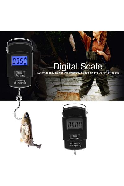 Primo Plus Portable Digital Electronic Luggage Scale Blue
