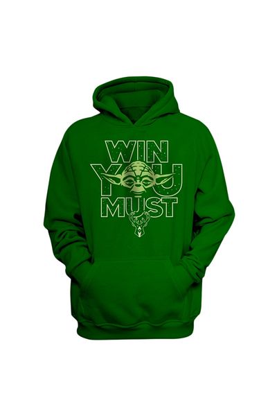 usateamfans Мъжки черен суитшърт Win You Must Basic