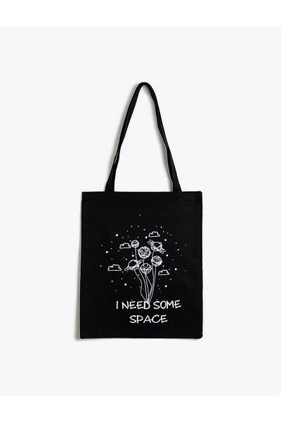 Koton Organic Cotton Printed Cloth Bag
