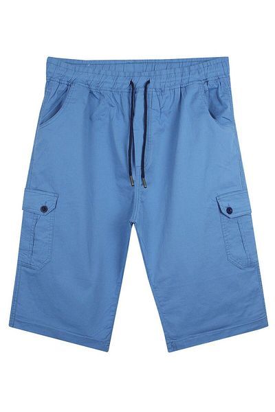 tambattal Large Size Lycra Gabardine Capri with Cargo Pocket