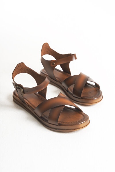 Lively Stylish صندل Anita Cross عادي بسيط من Bodrum