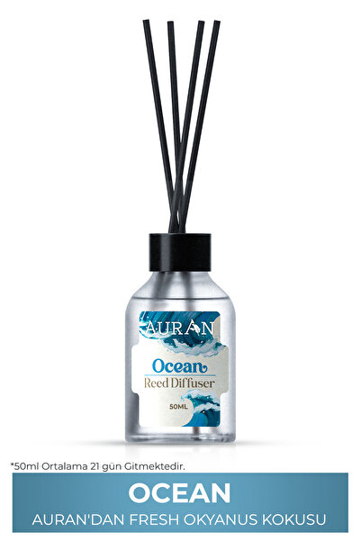 AURAN Okyanus Çubuklu Oda Kokusu Bambu Kokusu Ocean Reed Diffuser 50ml