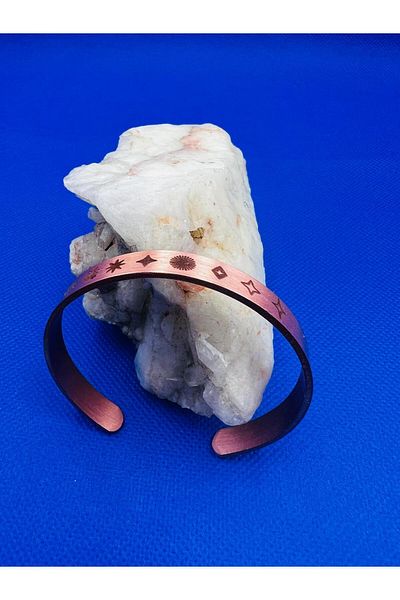 GÜMÜŞTEL EL SANATLARI 100% Original Copper Bracelet Unisex