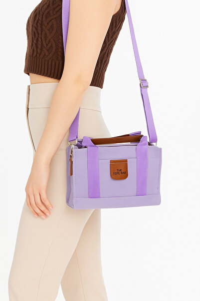 osteir Kadın Mini Kanvas Tote Bag Omuz ve El Çantası