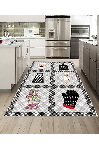 Dijidekor Işıltı Koleksiyonu Model257 Süngerli Dijital Baskılı Saçaksız Mutfa...