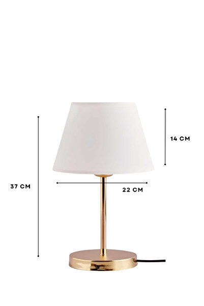 HOMİNG Cream Fabric Cake Deco Pendant Lamp Chandelier and Lara Gold Lampshade Set