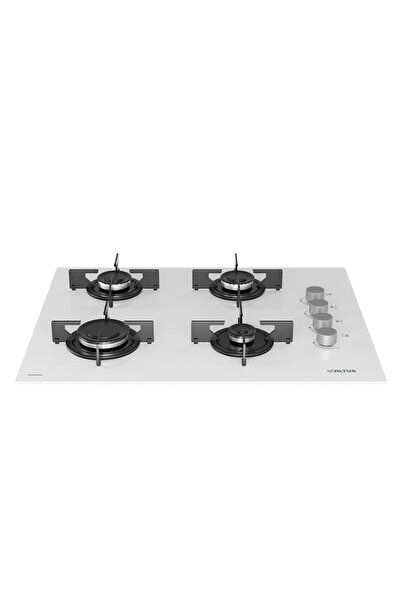 Altus Ala 159 Dw Ankastre Cam Beyaz Ocak Doğalgazlı