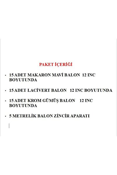 turkuaz parti Uzay Konsept Balon Seti 45'li