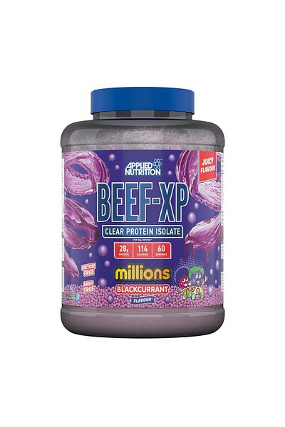 applied nutrition Beef-xp Clear Hydrolysed Beef Protein Isolate, Million Blackcurrant, 1.8 Kg