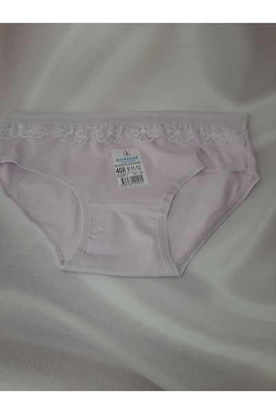 Butik Lilac 100% Cotton Top Elegant Lace Panties Female Child