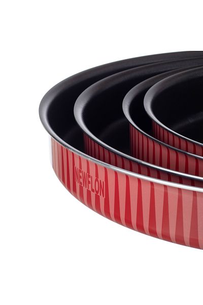 Newflon Round Oven Tray Set 28-30-34-38 cm