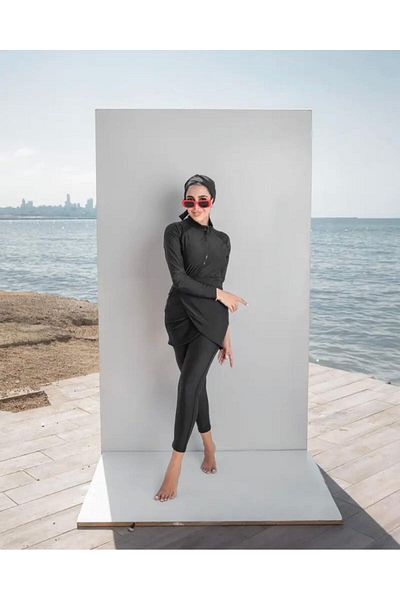 ns tasa Lara Model Design Hijab Swimsuit