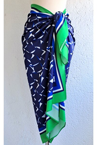 GODE Inner-Showing, Silk Satin Pareo, Shawl