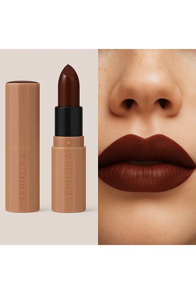 SEPHORA Sn08 Rouge ليس اسمي - أحمر شفاه غير لامع