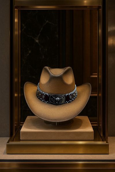 LAGRANZE Vintage Cowboy Hat Unisex