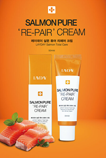 LAYDAY Somon Yağı & Kaviar Özlü Kore Nemlendirici Krem | Onarıcı, Parlatıcı V...