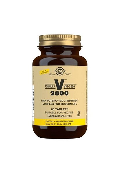 Solgar Vm 2000 Multi Vitamin 60 Tablets