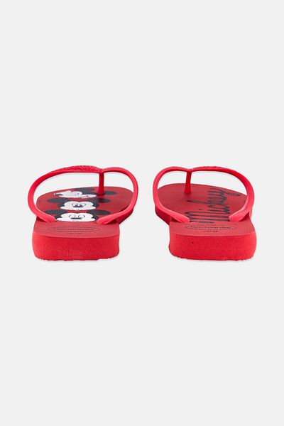 Havaianas شبشب ديزني العلوي للجنسين، أحمر