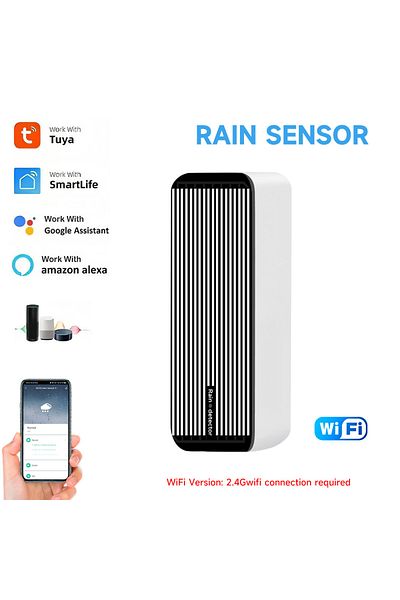 Choice Wifi 1pcs Rain Sensor Alert Wifi Zigbee For Tuya Google Assistant Amazon Alexa Smartlife Real-time D