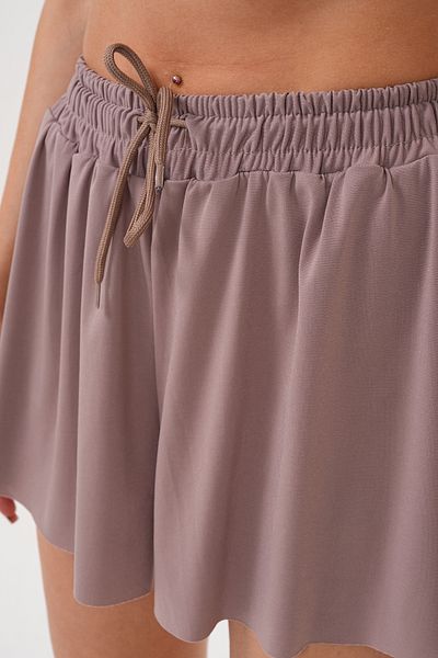 Bliss Γυναικείο αθλητικό κολάν τένις βιζόν Loose Cut διπλής στρώσης