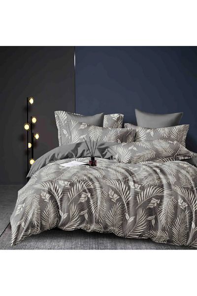 JOJO Elegant Linen Set for Double Bed Made of Fine Cotton, consisting of 6 pieces, 230x250cm