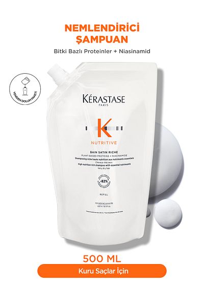 Kerastase Nutritive Bain Satin Riche Intensive Moisturizing Shampoo 500 ml