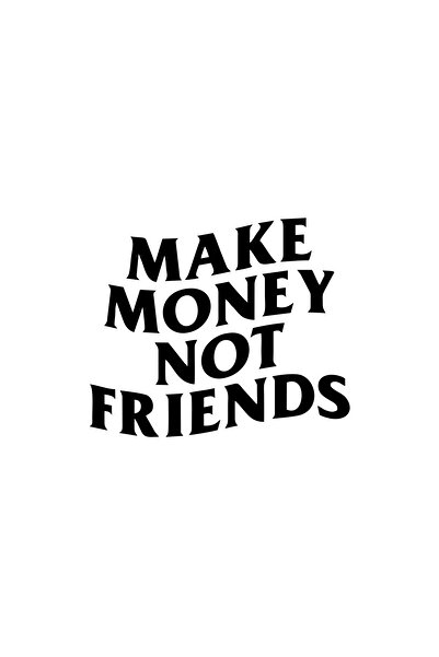 Reysa Tasarım ملصق سيارة اكسبي موند نوت فريندز مقاس 17x17 سم برتقالي