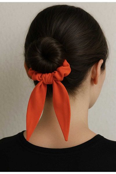 No Name Atelier Chiffon Scrunchie Tail Scrunchie-2 Pieces