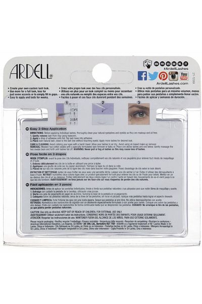 Ardell Duralash Naturals Individual Lashes - Medium Black, 56 Lashes