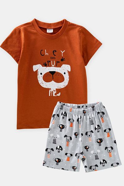 Melekpare Boys Girls Baby & Kids Shorts Summer 2-Piece T-Shirt Shorts Set 100% Cotton
