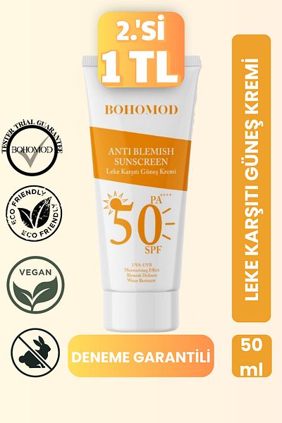 BOHOMOD Face Sunscreen - Anti-blemish