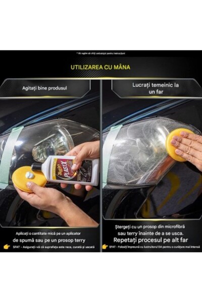 Meguiars Pastă de lustruit pentru plastic Meguiar's Plast X 296 ml