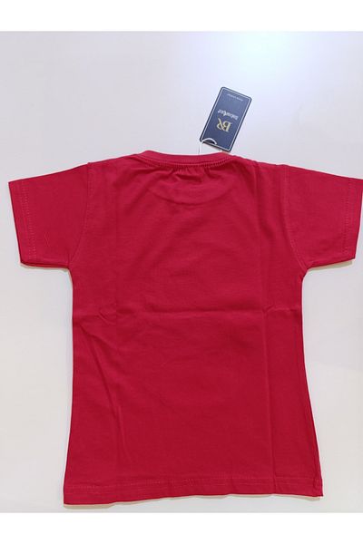 beberium Turkish Flag Moon Star 100% Cotton Red Children's T-Shirt April 23 May 19 October 29