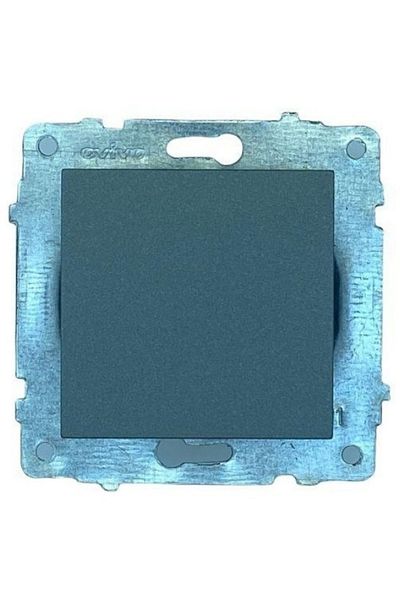 Tenda 8 Pieces of Ovivo Grano Smoked Single Switch Without Frame