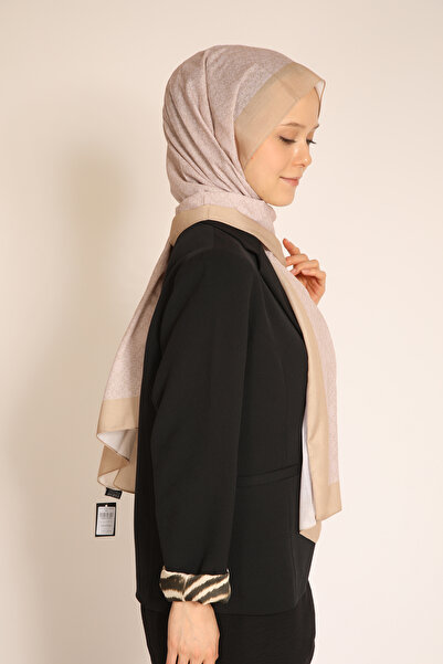 BERCHEM SCARF Akel Desenli Bej Şal