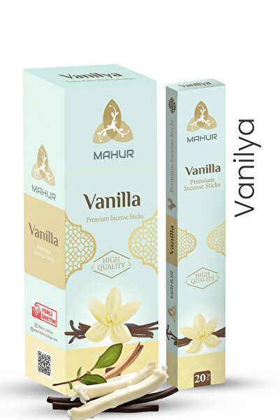 NEON PLUS Vanilya, Çubuk Tütsü ,vanilya Kokusu, Oda Kokusu