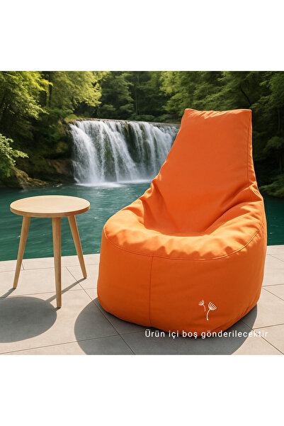 PUFBU Armut Puf Koltuk Sevimli Turuncu Kılıfı
