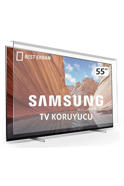 Bestekran Samsung 55" Inç 138cm Tv Ekran Koruyucu Led Oled Qled Crystal | Qne...